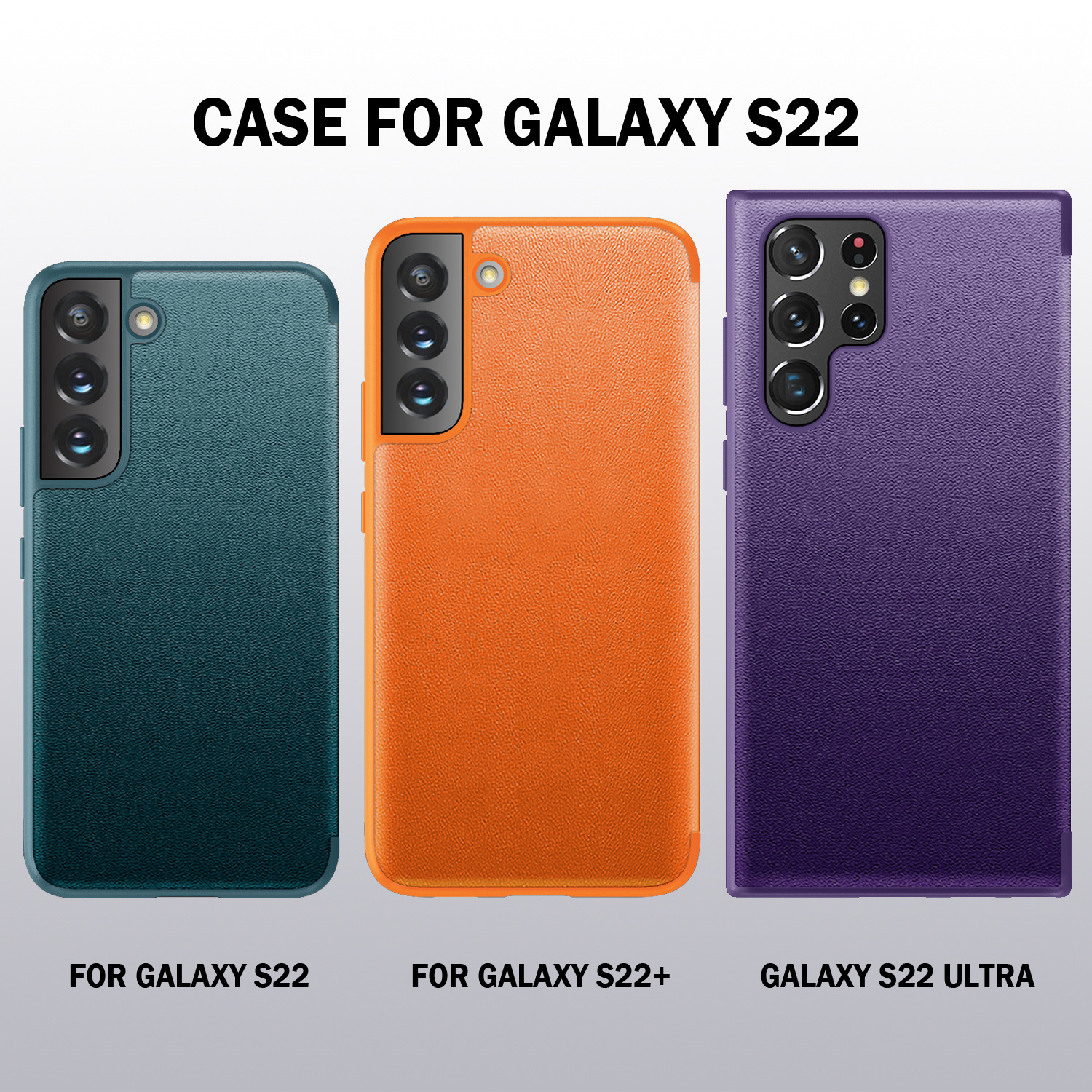 Compatible with Samsung S26 Ultra phone case, S25+ vegan leather flip phone with window, S24 Ultra full-coverage shockproof protective case