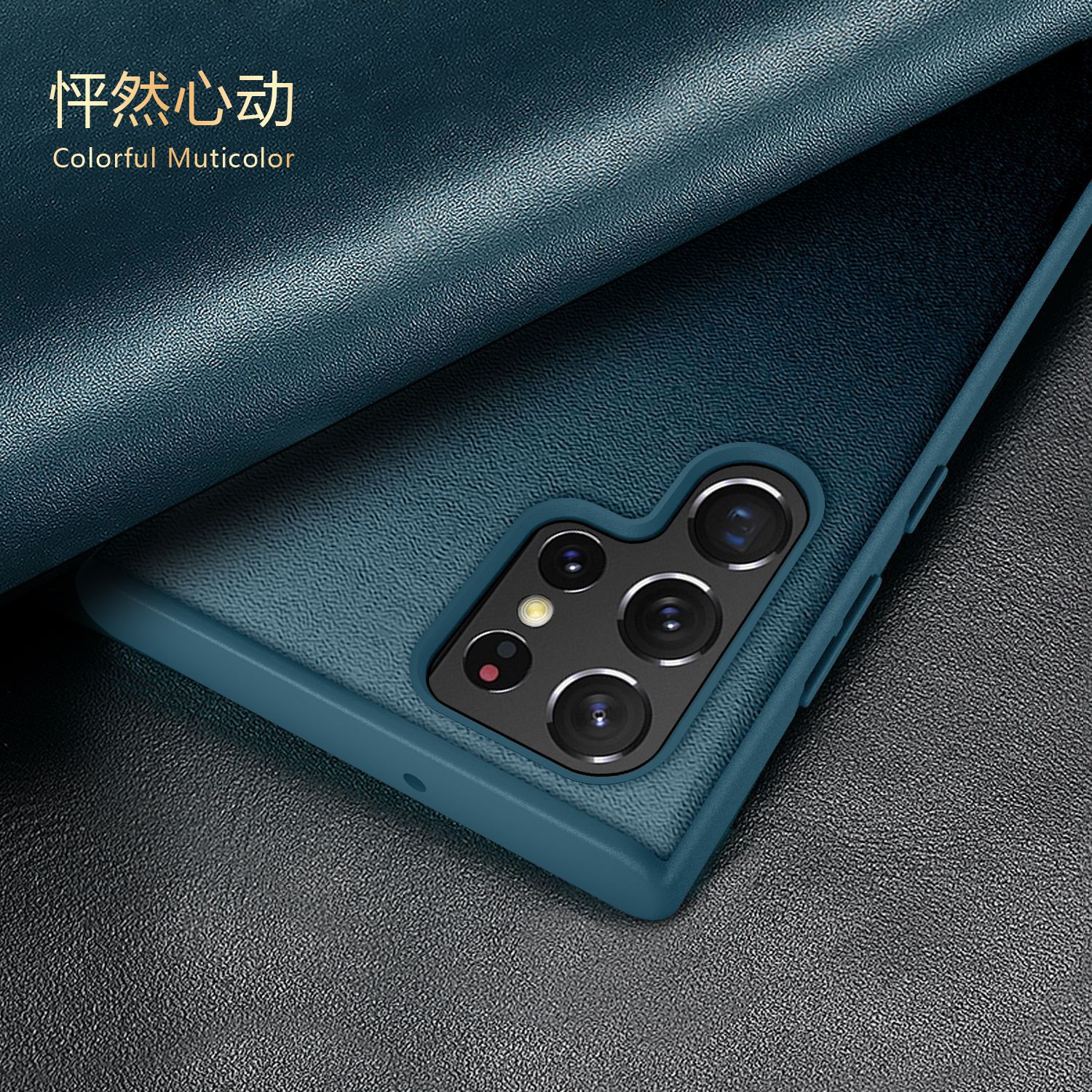 Compatible with Samsung S26 Ultra phone case, S25+ vegan leather flip phone with window, S24 Ultra full-coverage shockproof protective case