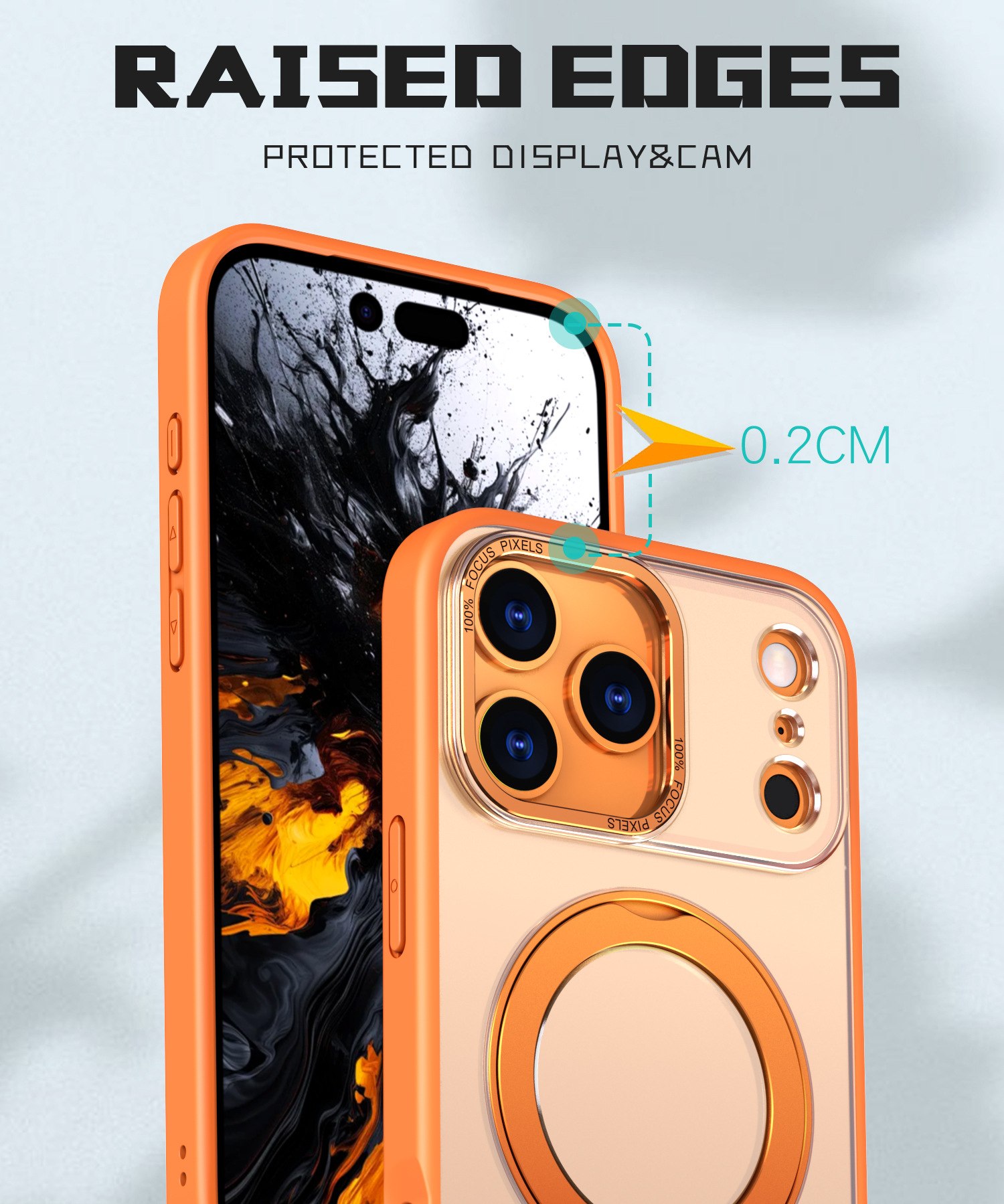 Compatible with Apple 17 Pro Max phone case 16/15 Plus magnetic 360° rotating stand 14 Pro protective case 13