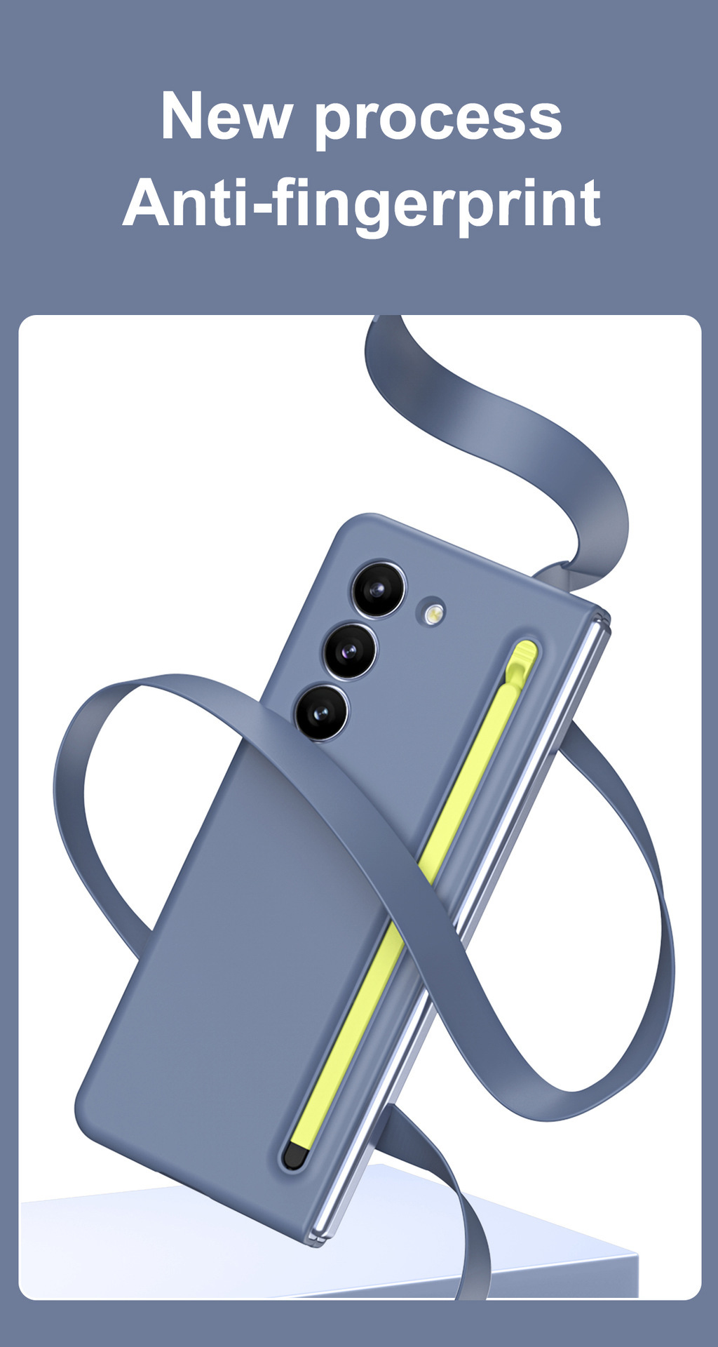 Compatible with Samsung Z Fold8/7/6 phone cases, 5/4 spring-loaded pen slot, pen cover, screen protector, drop-proof protective case, same as the official model.