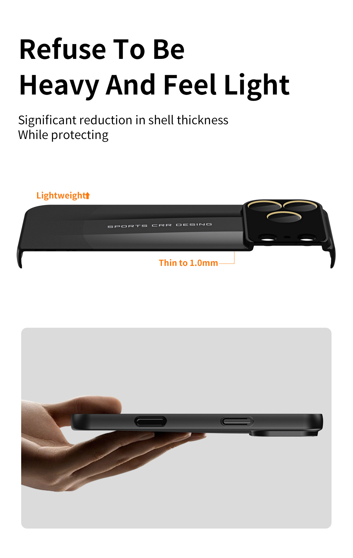 Compatible with Apple iPhone 17 Pro Max, 16 Plus, ultra-thin PC leather case, 15 Pro full-coverage drop-proof case, 14-inch protective case