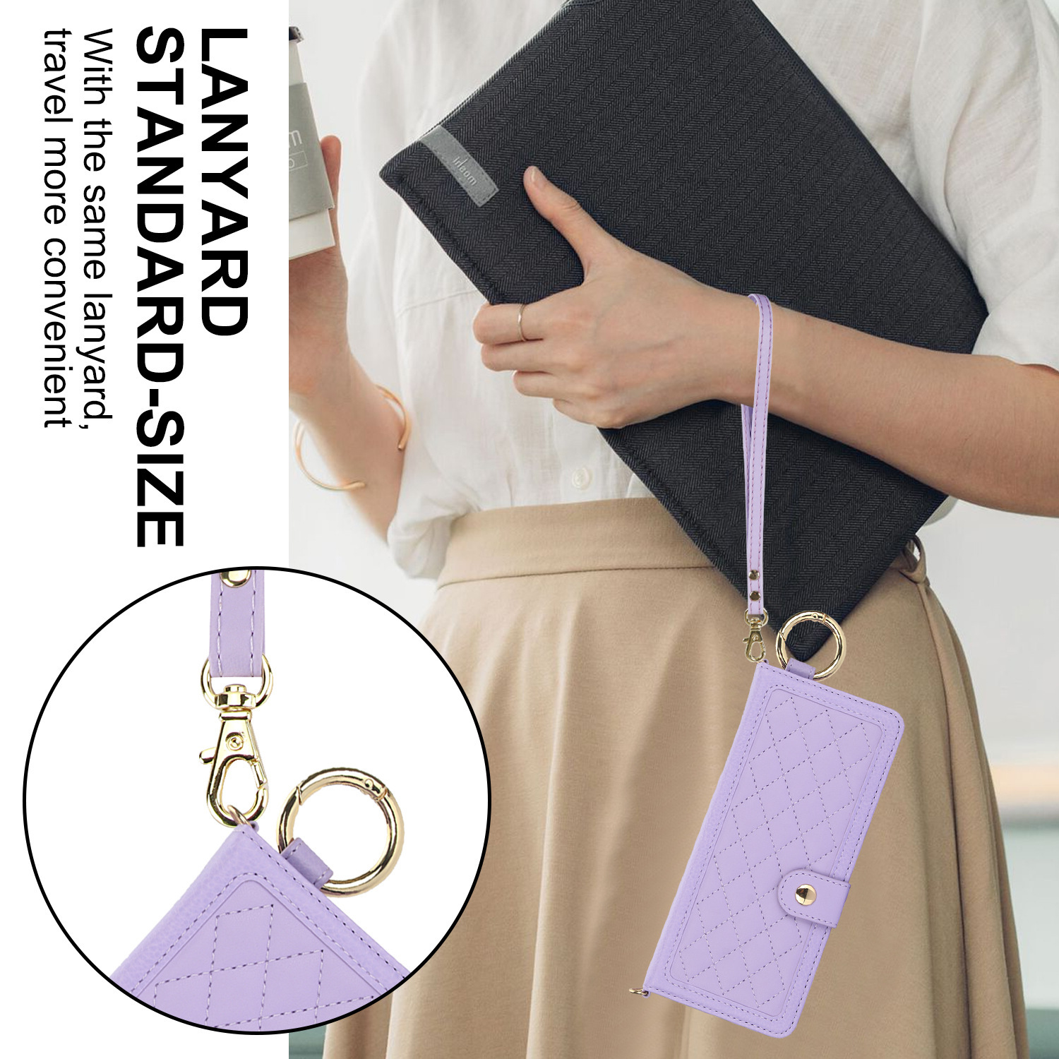 Compatible with Samsung Z Fold7/6/5 phone cases, 4/3 ring pen slots, multi-card slots, crossbody straps, wallet protective cases.