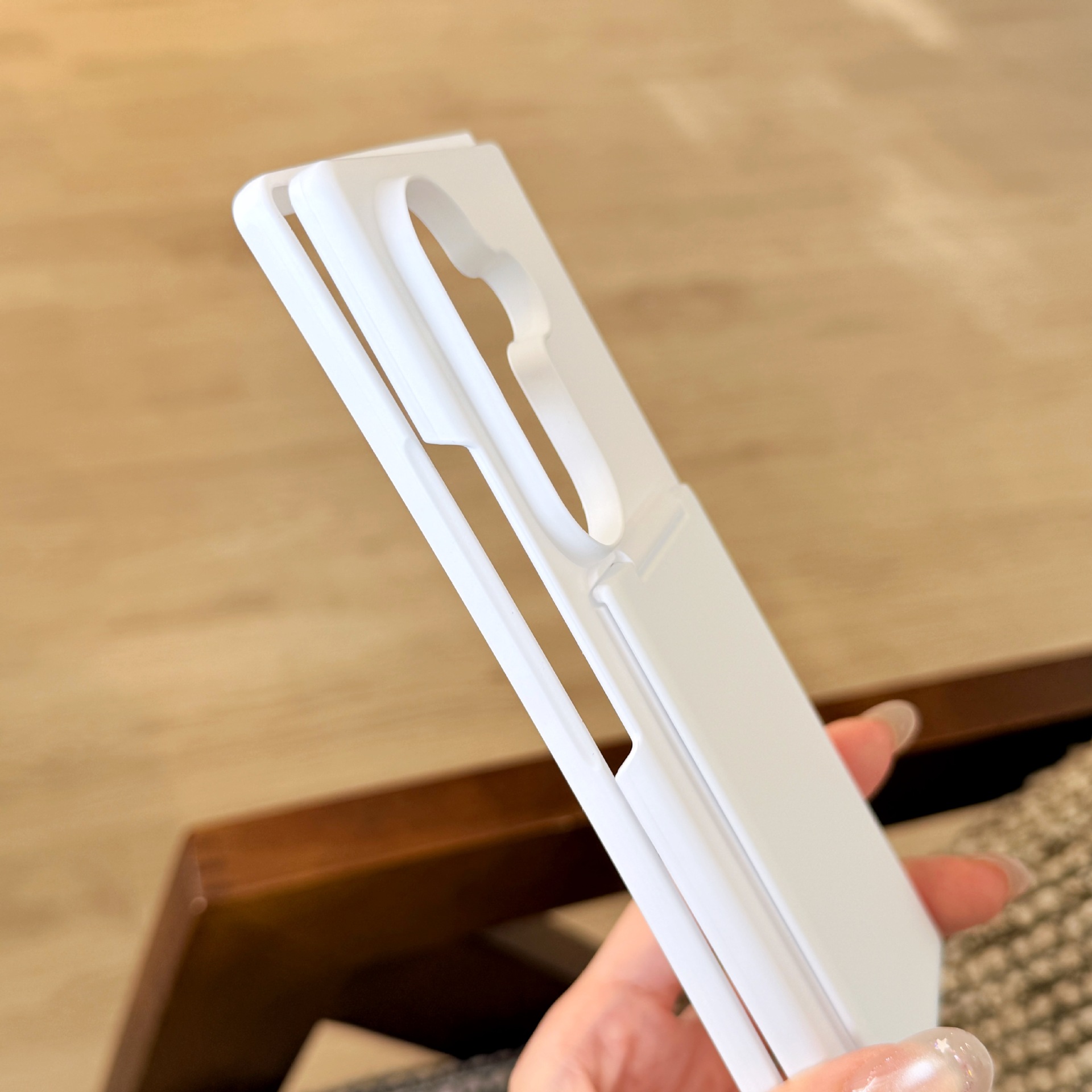 Compatible with Samsung Z Fold8U phone case, 7/6/5 folding card holder, PC ultra-thin skin-feel shockproof protective case