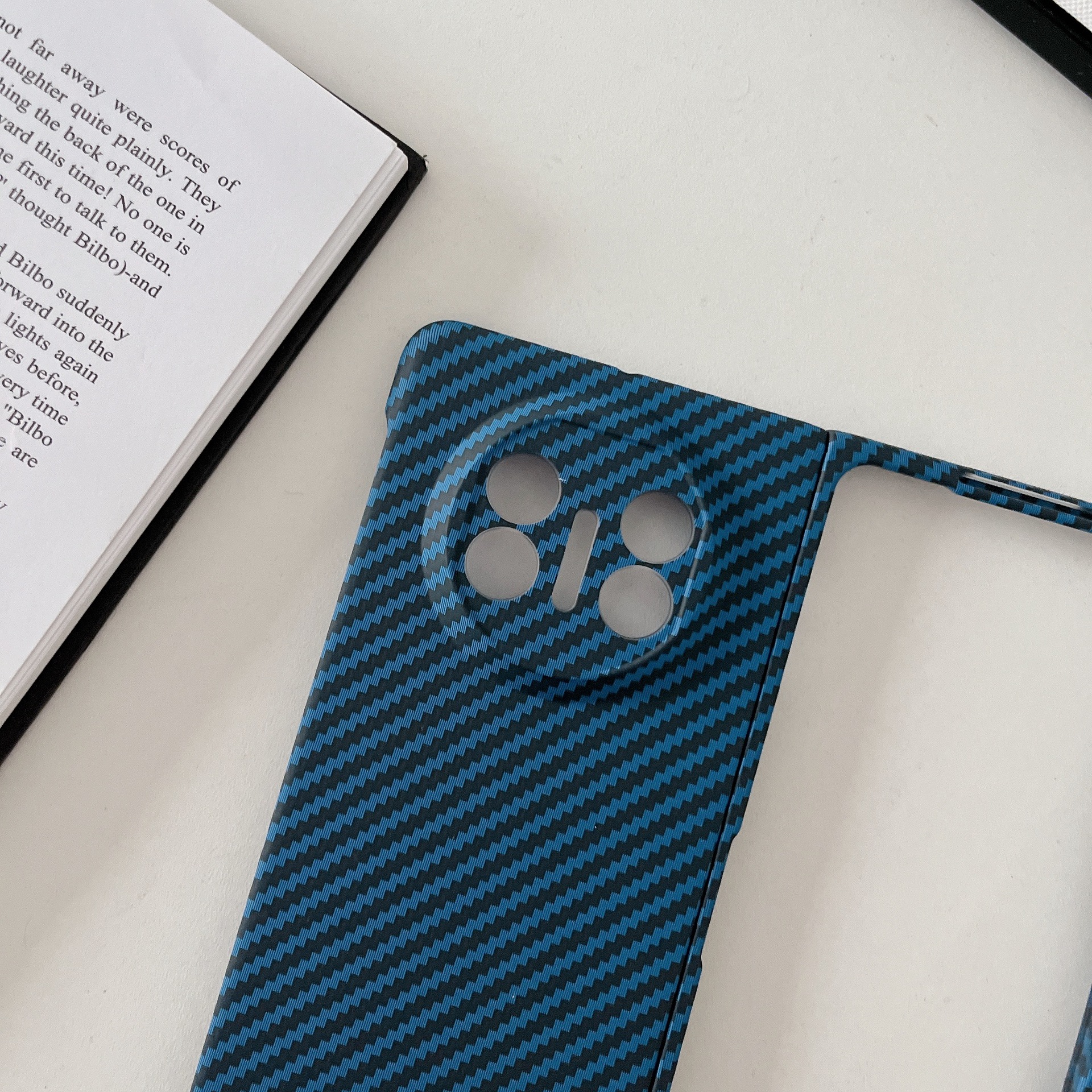 Compatible with Huawei Mate X7 phone case, X6 carbon fiber texture magnetic ring, X5 foldable screen ultra-thin drop-proof protective case