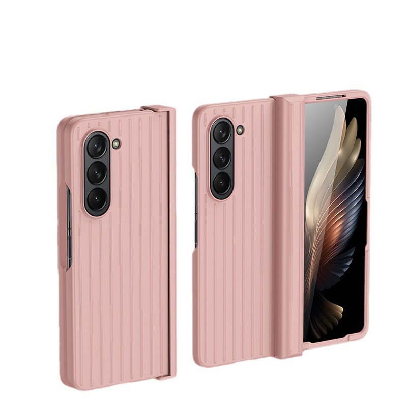 Compatible with Samsung Z Fold7/6/5 phone cases, 4/3 folding screen hinge, luggage protective case.
