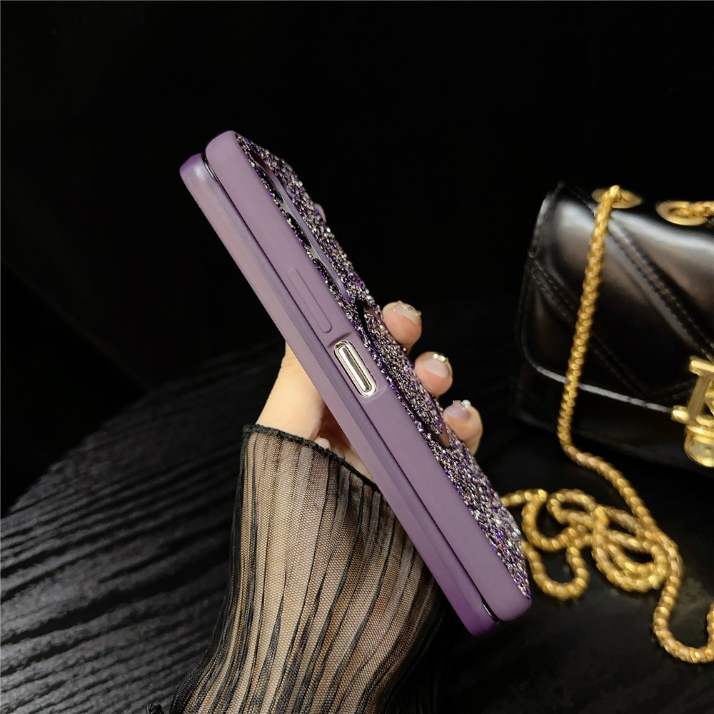 Compatible with Samsung Z Fold7/6/5 phone case, Flip7/6/5/4/3 foldable screen diamond magnetic charging protective case