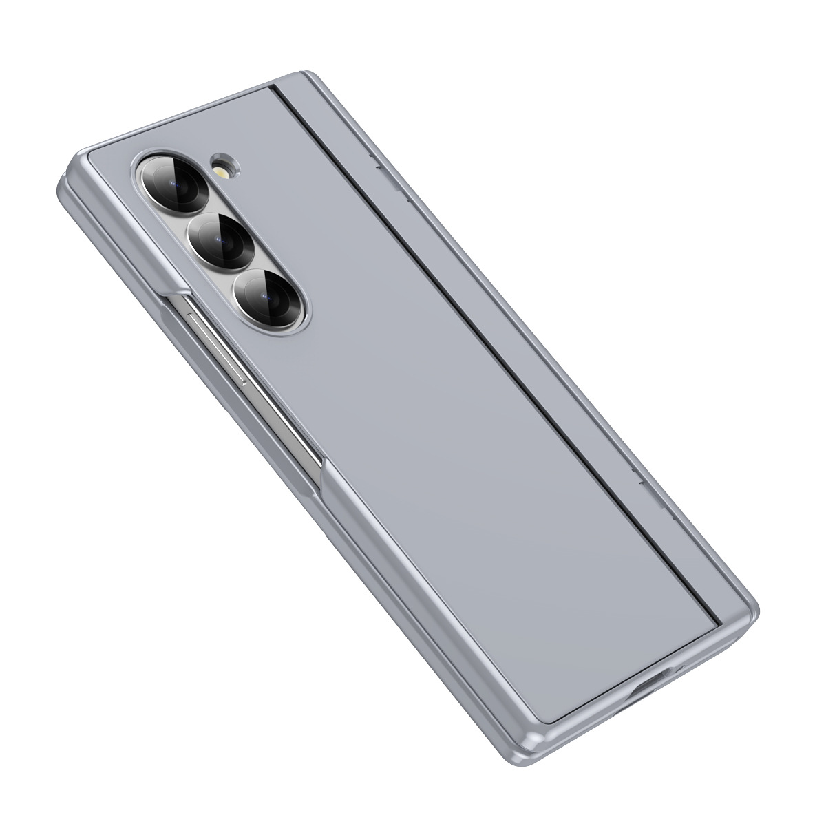 Compatible with Samsung Z Fold7/6/5 phone case, 4/3 folding stand, painted hinge case, full-coverage protective case.