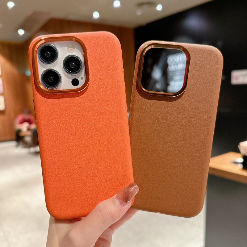 Compatible with Apple 16 Pro Max phone case, 15/14 Plus built-in magnetic leather case, 13 Pro shockproof protective case, 12