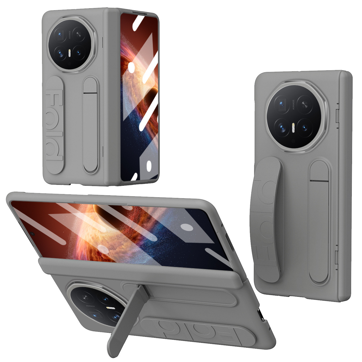 Compatible with Honor Magic V6 phone case, V5 foldable screen, VS3 wrist strap stand, hinge case, and full-coverage protective case.