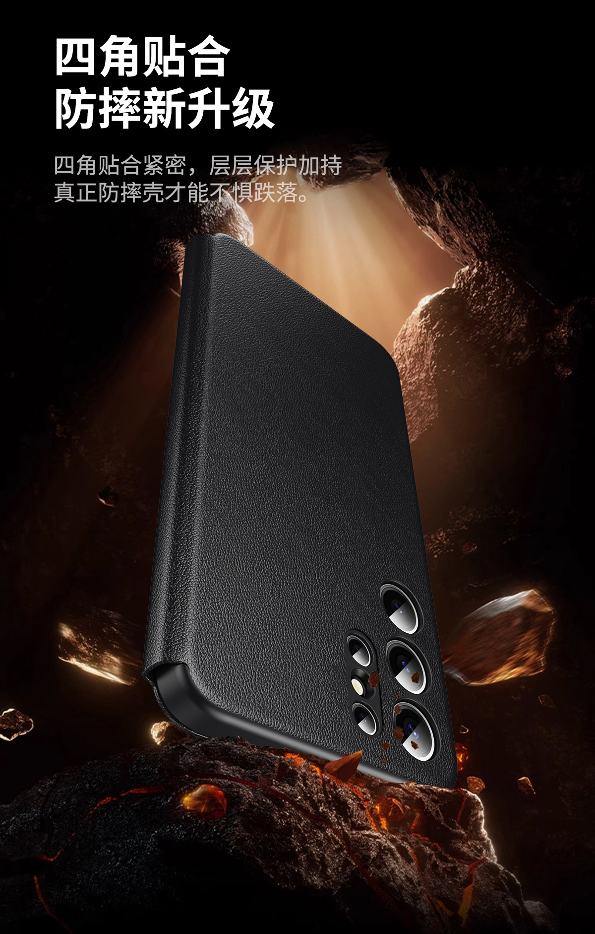 Compatible with Samsung S26 Ultra phone case, A57, no flip-open required for answering calls, S25FE smart window, 24P SIM card slot leather case