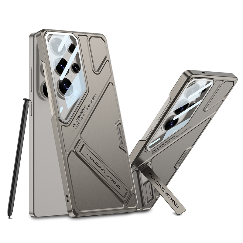 Compatible with Samsung S26 Ultra phone case, adjustable stand, 25/24U lens, full coverage, shockproof, ultra-thin protective case