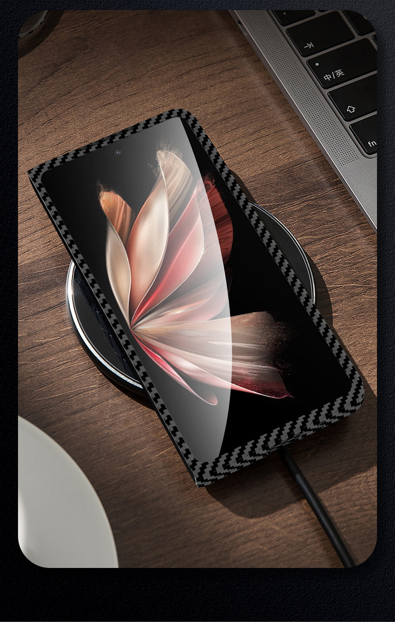 Compatible with OPPO Find N6 phone case, N5 carbon fiber rotating stand, magnetic wireless charging, N3 ultra-thin protective case