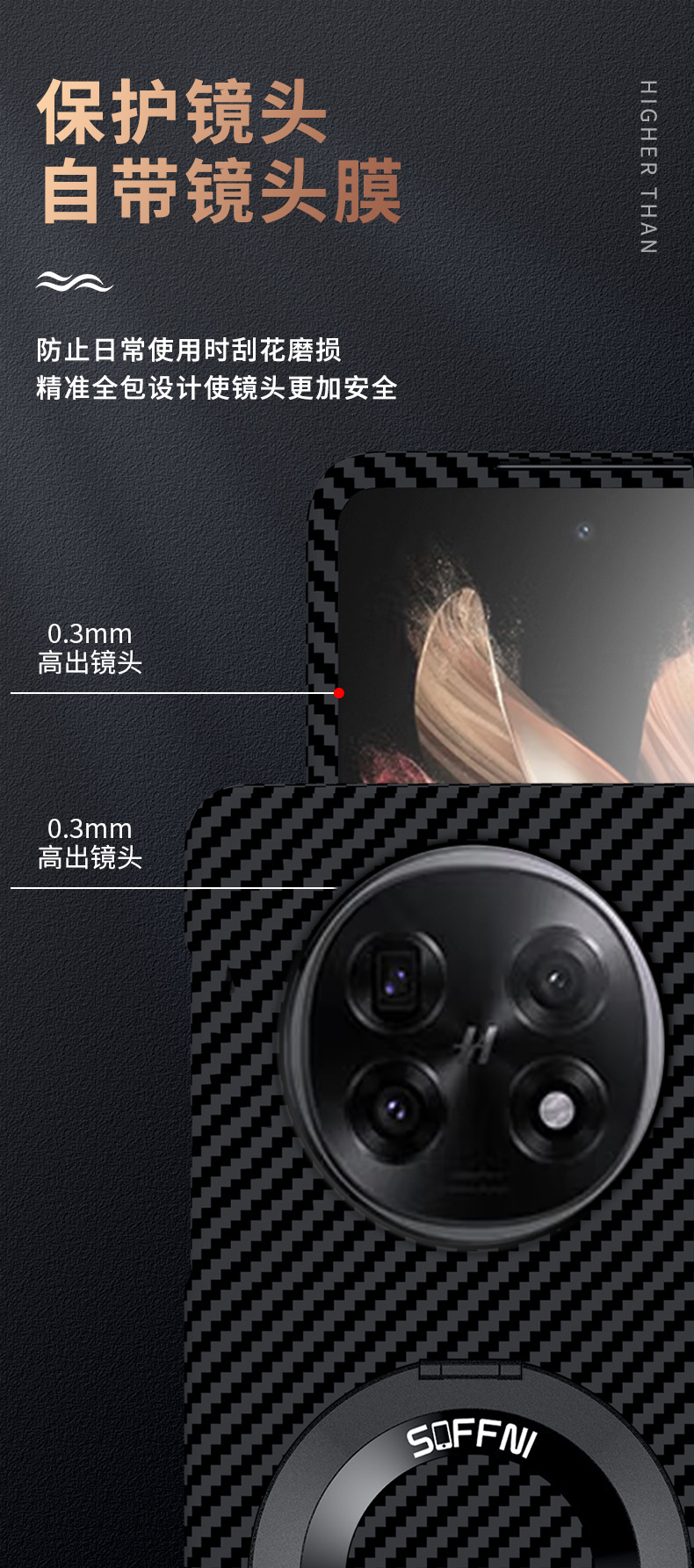 Compatible with OPPO Find N6 phone case, N5 carbon fiber rotating stand, magnetic wireless charging, N3 ultra-thin protective case