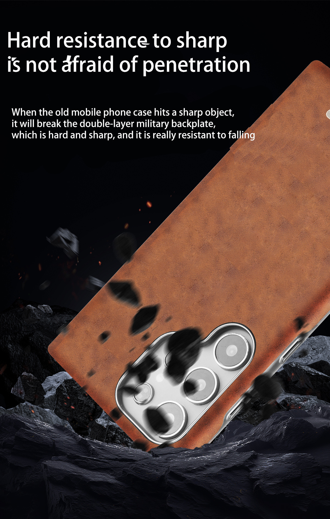 Compatible with Samsung S26 Ultra phone case, S25 Plus magnetic card holder, leather S24U shockproof protective case