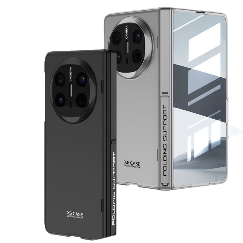 Compatible with Huawei Mate X6 phone case, ultra-thin magnetic hinge stand, privacy case, full-coverage drop-proof protective case