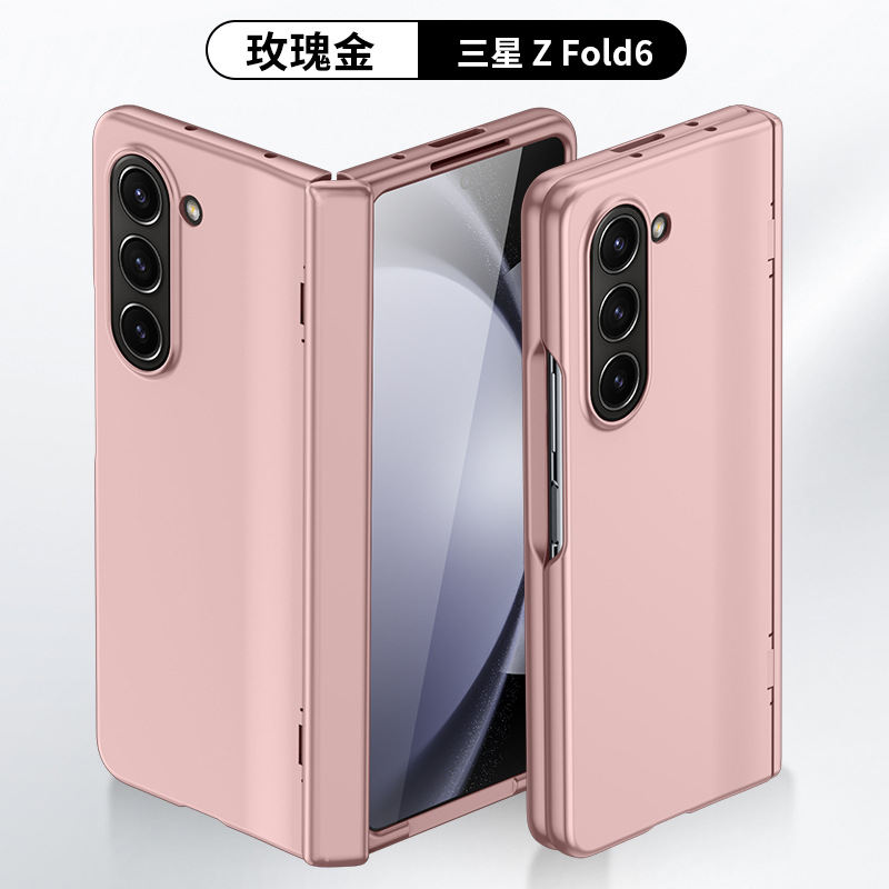 Compatible with Samsung ZFold 7/6/5 phone case, W25 spring-loaded hinge, 4/3 ultra-thin full-coverage protective case.