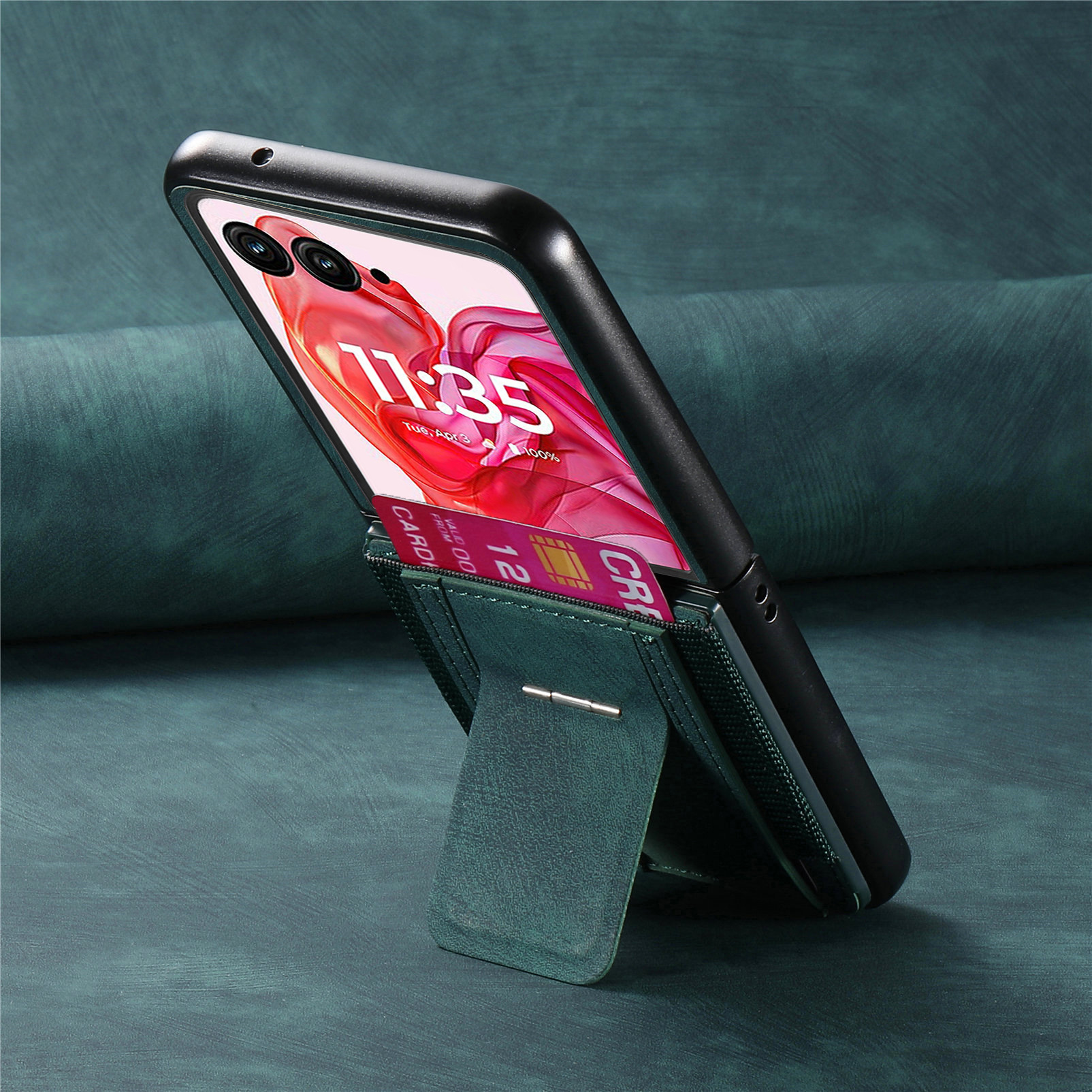 Motorola Razr 70 Ultra phone case 60/50U with SIM card slot and retro leather vegan leather 40 protective case