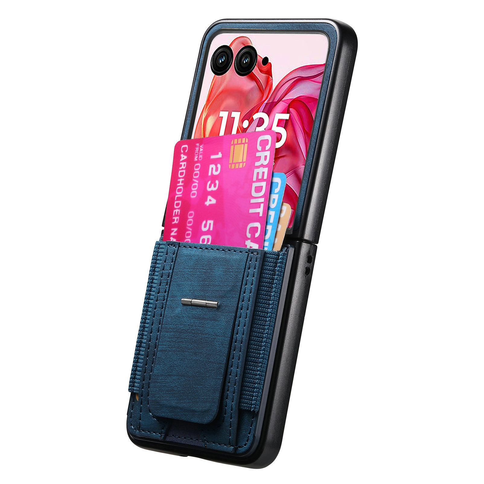 Motorola Razr 70 Ultra phone case 60/50U with SIM card slot and retro leather vegan leather 40 protective case