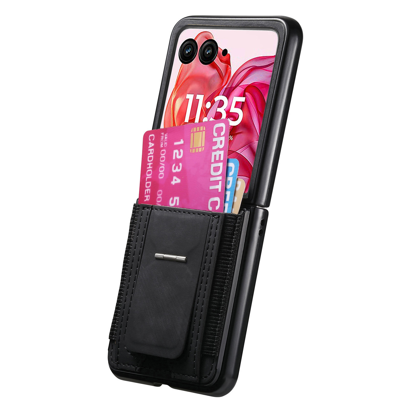 Motorola Razr 70 Ultra phone case 60/50U with SIM card slot and retro leather vegan leather 40 protective case
