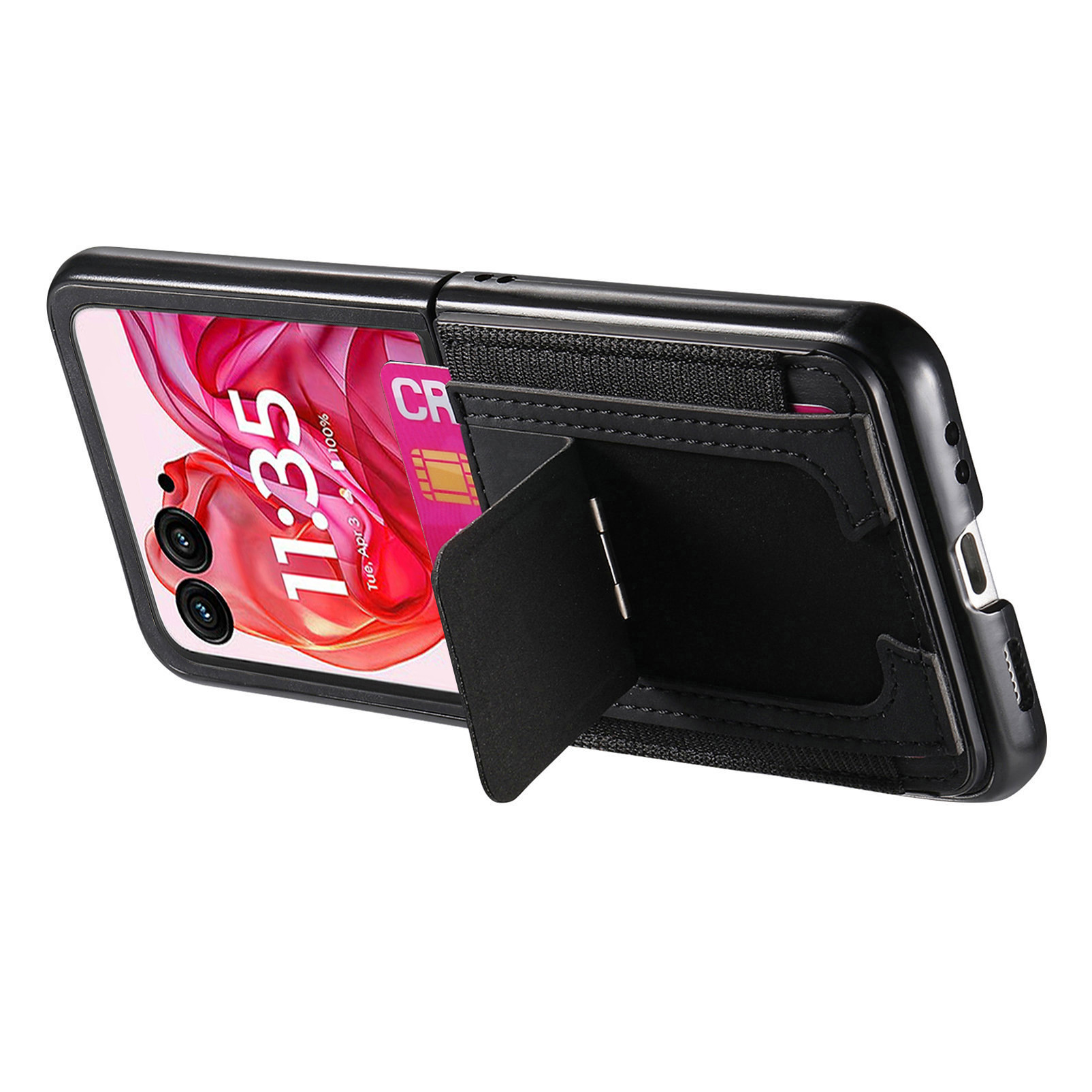 Motorola Razr 70 Ultra phone case 60/50U with SIM card slot and retro leather vegan leather 40 protective case
