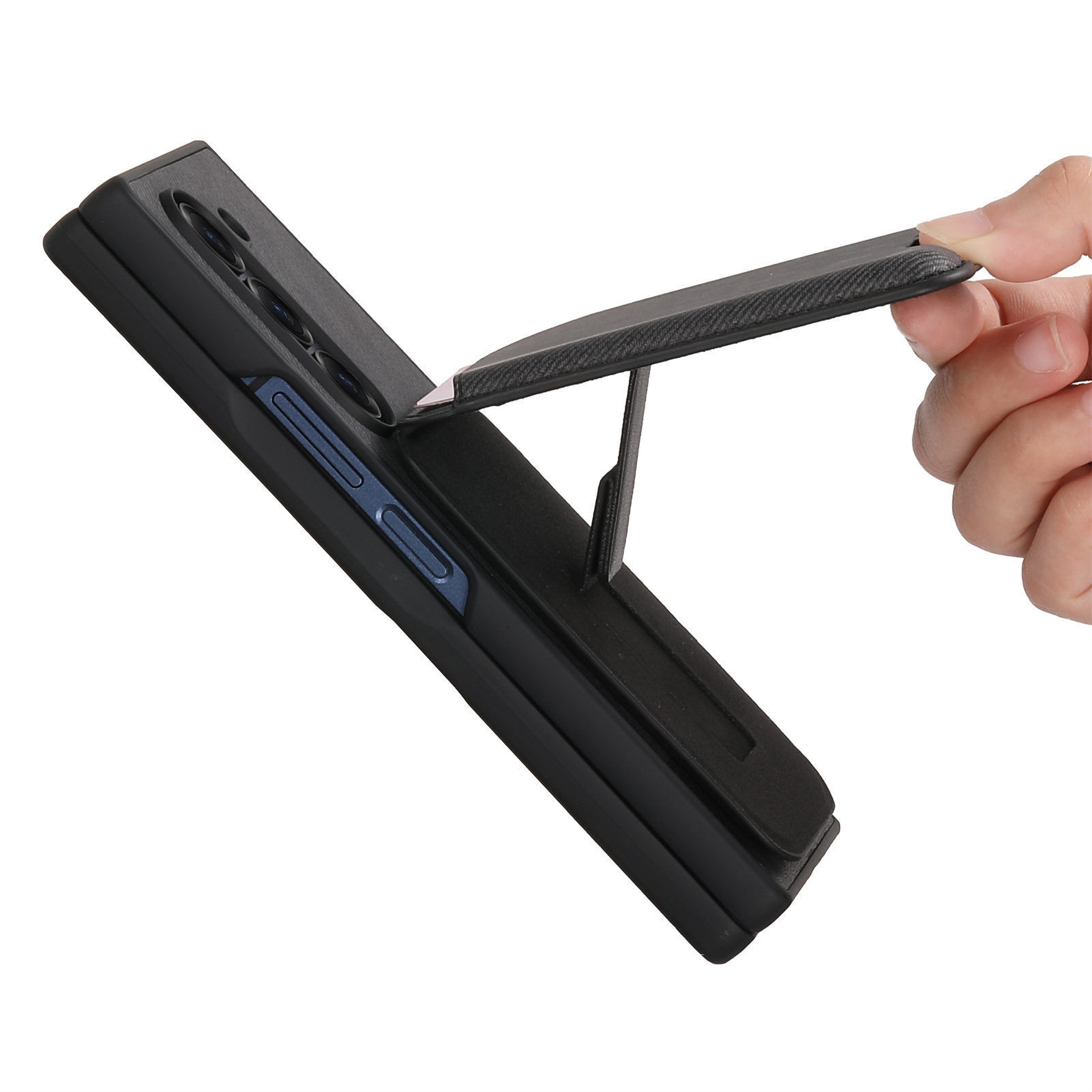Compatible with Samsung Z Fold8U phone case 7/6/5 magnetic card holder stand 2-in-1 foldable screen 4/3 protective case