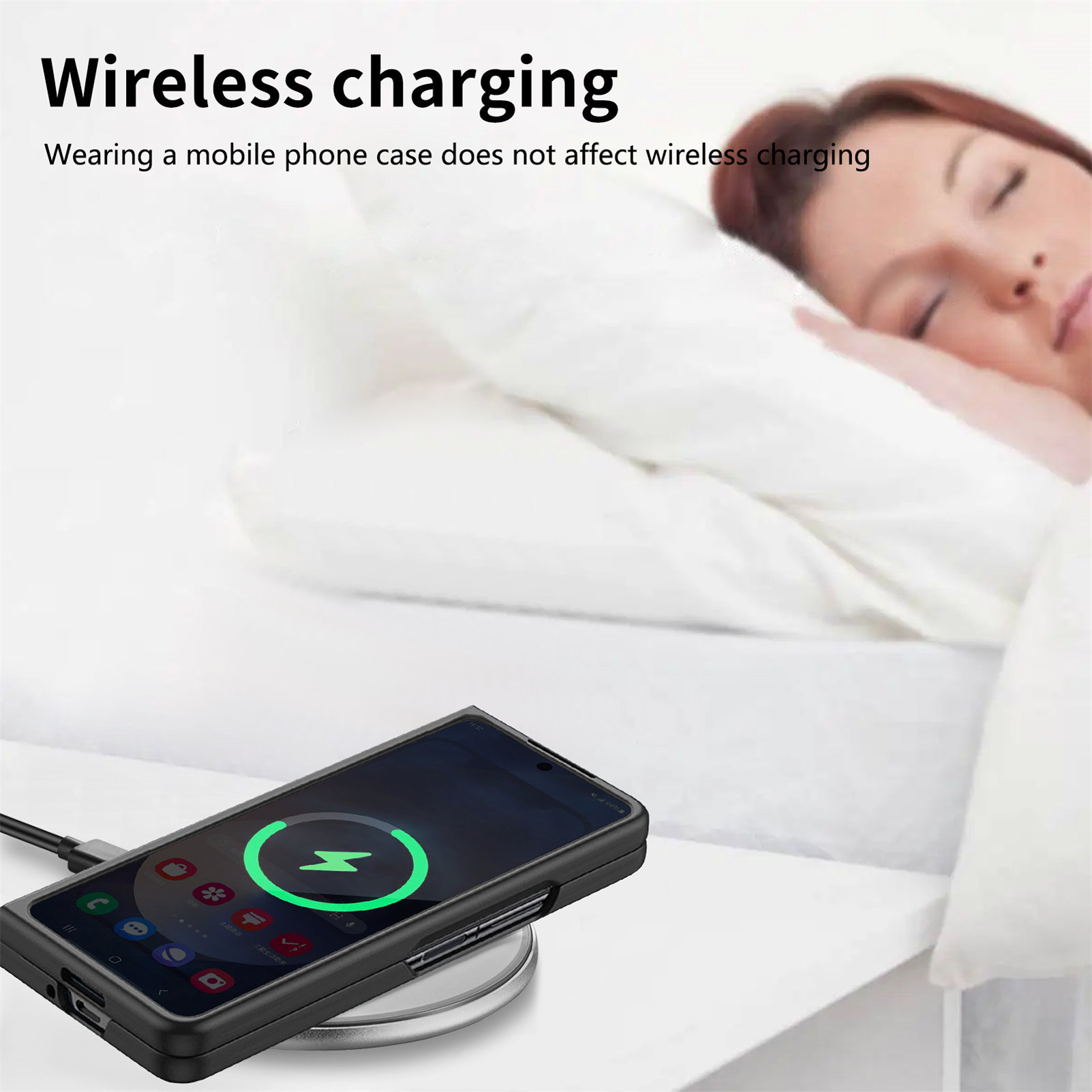 Compatible with Samsung Z Fold8U phone case 7/6/5 magnetic card holder stand 2-in-1 foldable screen 4/3 protective case