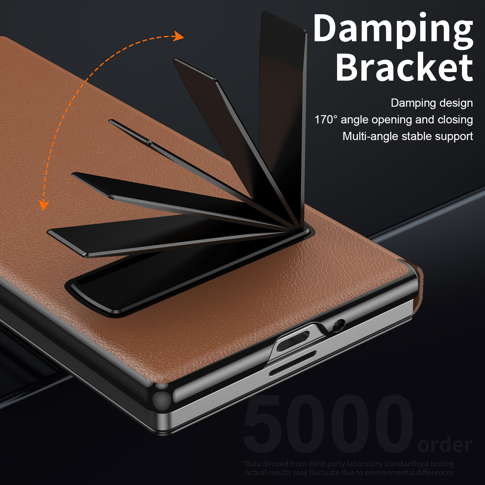 Compatible with Samsung Z Fold8 Ultra phone case 7/6/5 flip leather case stand 4/3 business full-coverage protective case