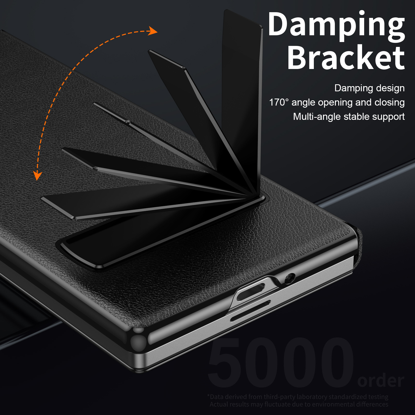 Compatible with Samsung Z Fold8 Ultra phone case 7/6/5 flip leather case stand 4/3 business full-coverage protective case