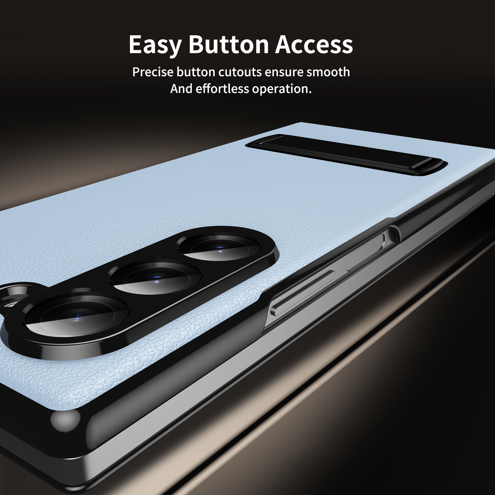 Compatible with Samsung Z Fold8 Ultra phone case 7/6/5 flip leather case stand 4/3 business full-coverage protective case