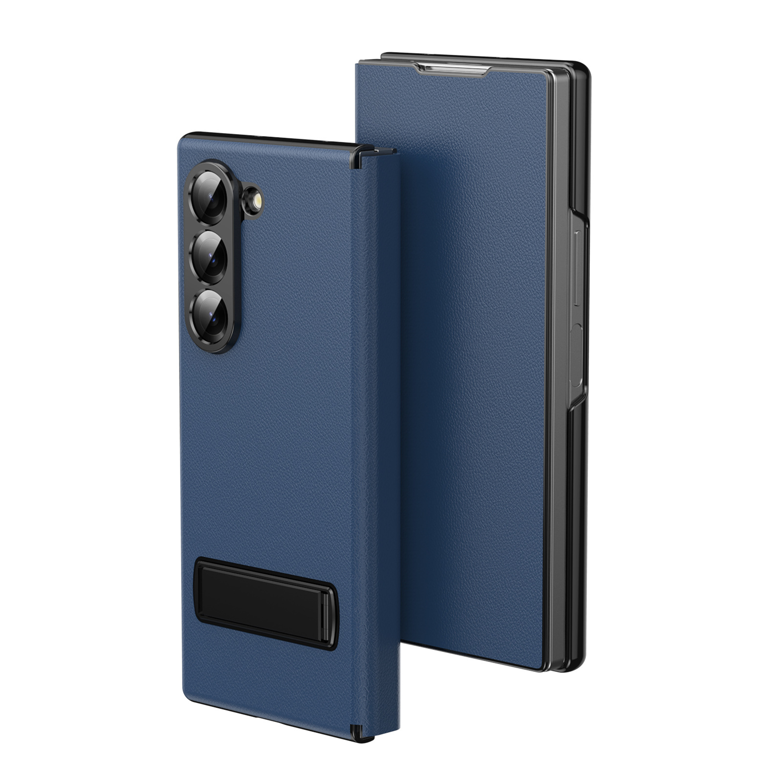 Compatible with Samsung Z Fold8 Ultra phone case 7/6/5 flip leather case stand 4/3 business full-coverage protective case