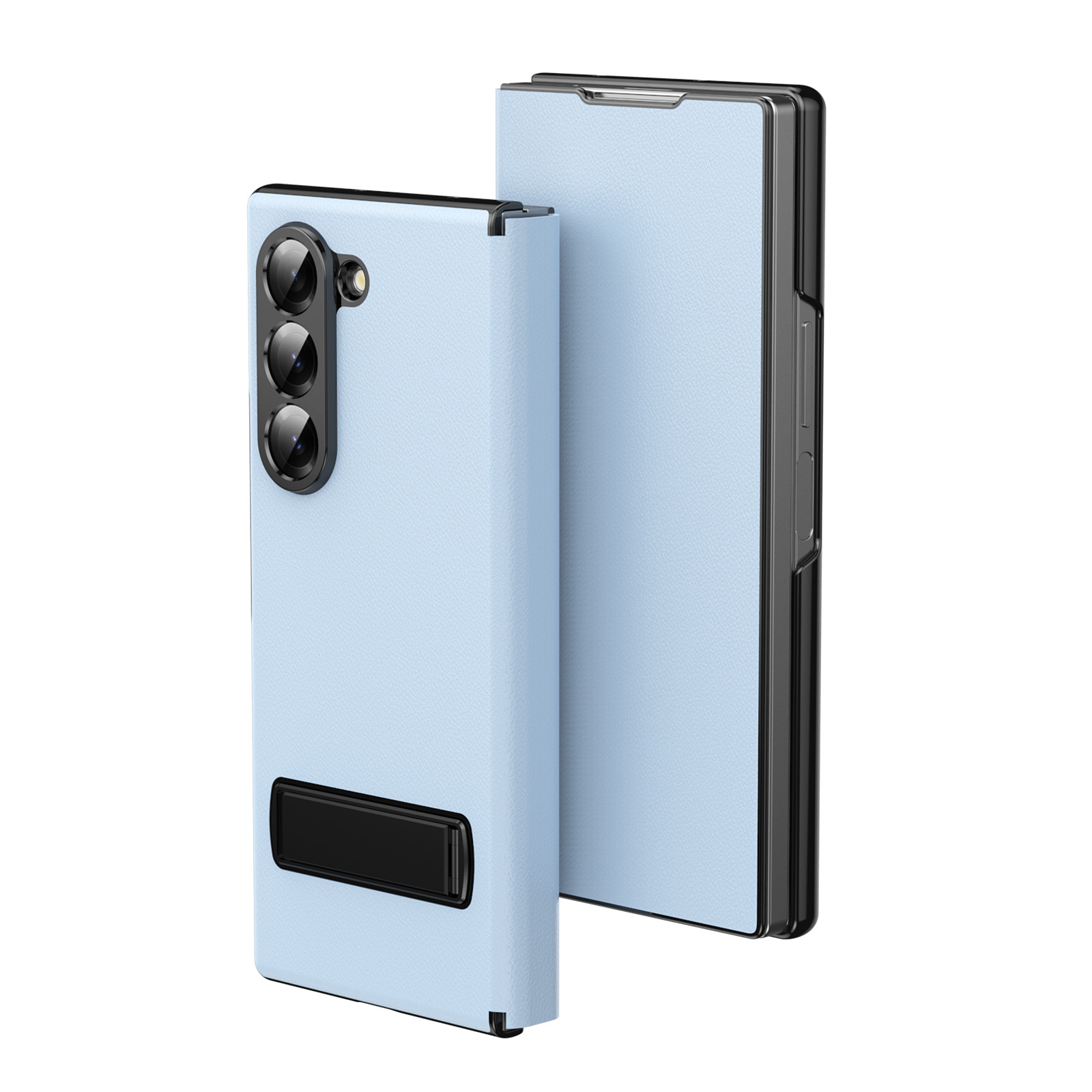 Compatible with Samsung Z Fold8 Ultra phone case 7/6/5 flip leather case stand 4/3 business full-coverage protective case