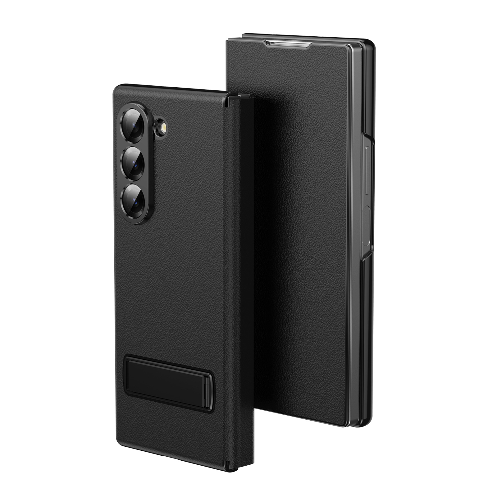 Compatible with Samsung Z Fold8 Ultra phone case 7/6/5 flip leather case stand 4/3 business full-coverage protective case