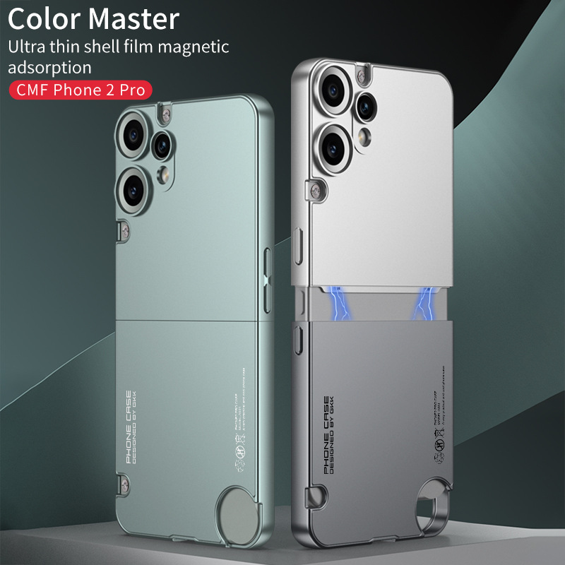 Suitable for Nothing CMF Phone 2 Pro, color-blocked, 2-in-1 ultra-thin protective case with fine perforations.