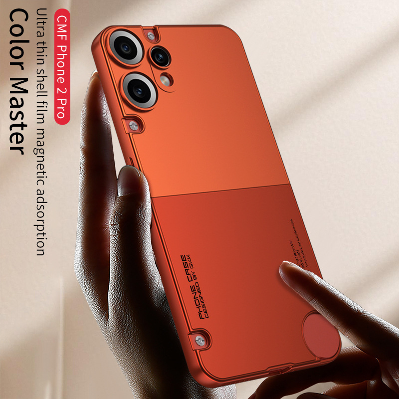 Suitable for Nothing CMF Phone 2 Pro, color-blocked, 2-in-1 ultra-thin protective case with fine perforations.