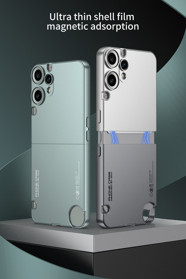 Suitable for Nothing CMF Phone 2 Pro, color-blocked, 2-in-1 ultra-thin protective case with fine perforations.