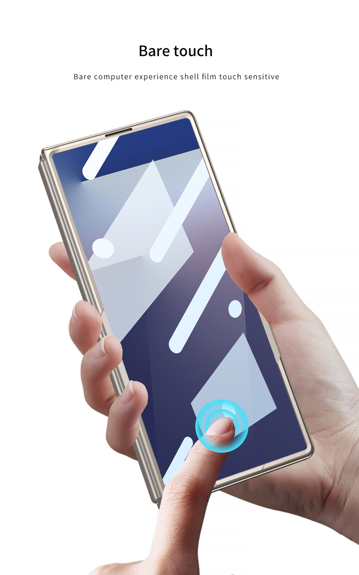 Compatible with Samsung Z Fold8 Ultra phone case 7/6/5 ultra-thin case film solid color folding screen anti-drop protective case