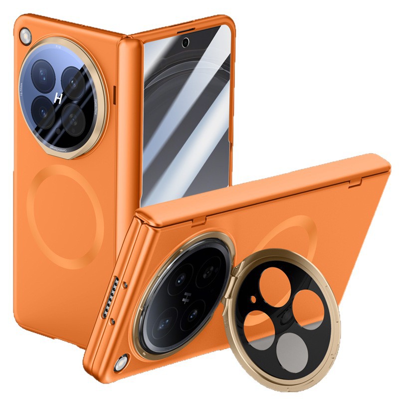 Compatible with OPPO Find N6 phone case, N5 lens holder, magnetic privacy case, hinge, full-coverage protective case
