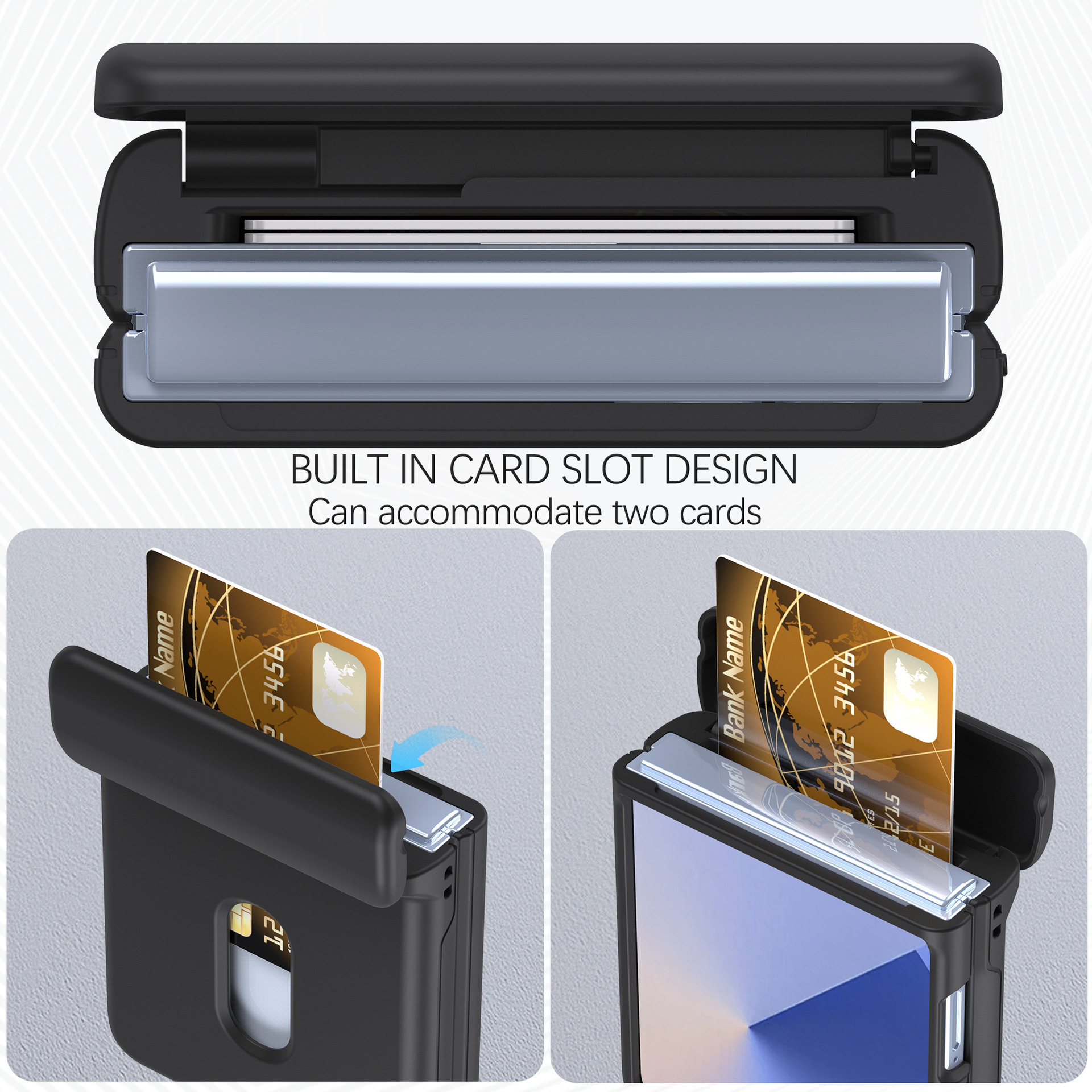Compatible with Samsung Z Flip 8/7 phone case, SIM card slot, full-coverage spring hinge, Flip 6/5/4 drop-proof protective case.