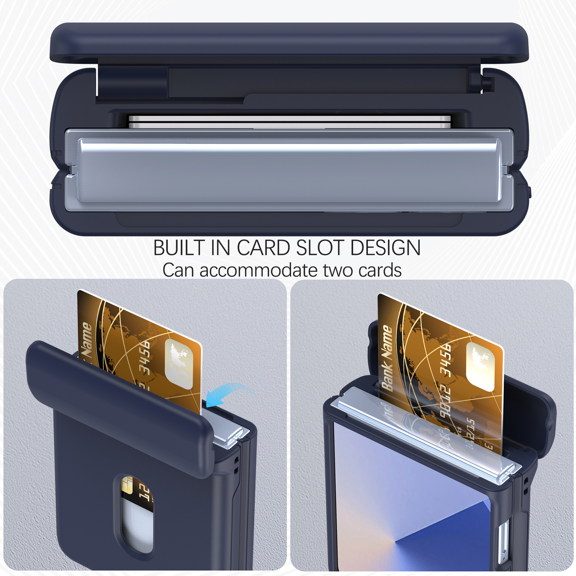 Compatible with Samsung Z Flip 8/7 phone case, SIM card slot, full-coverage spring hinge, Flip 6/5/4 drop-proof protective case.