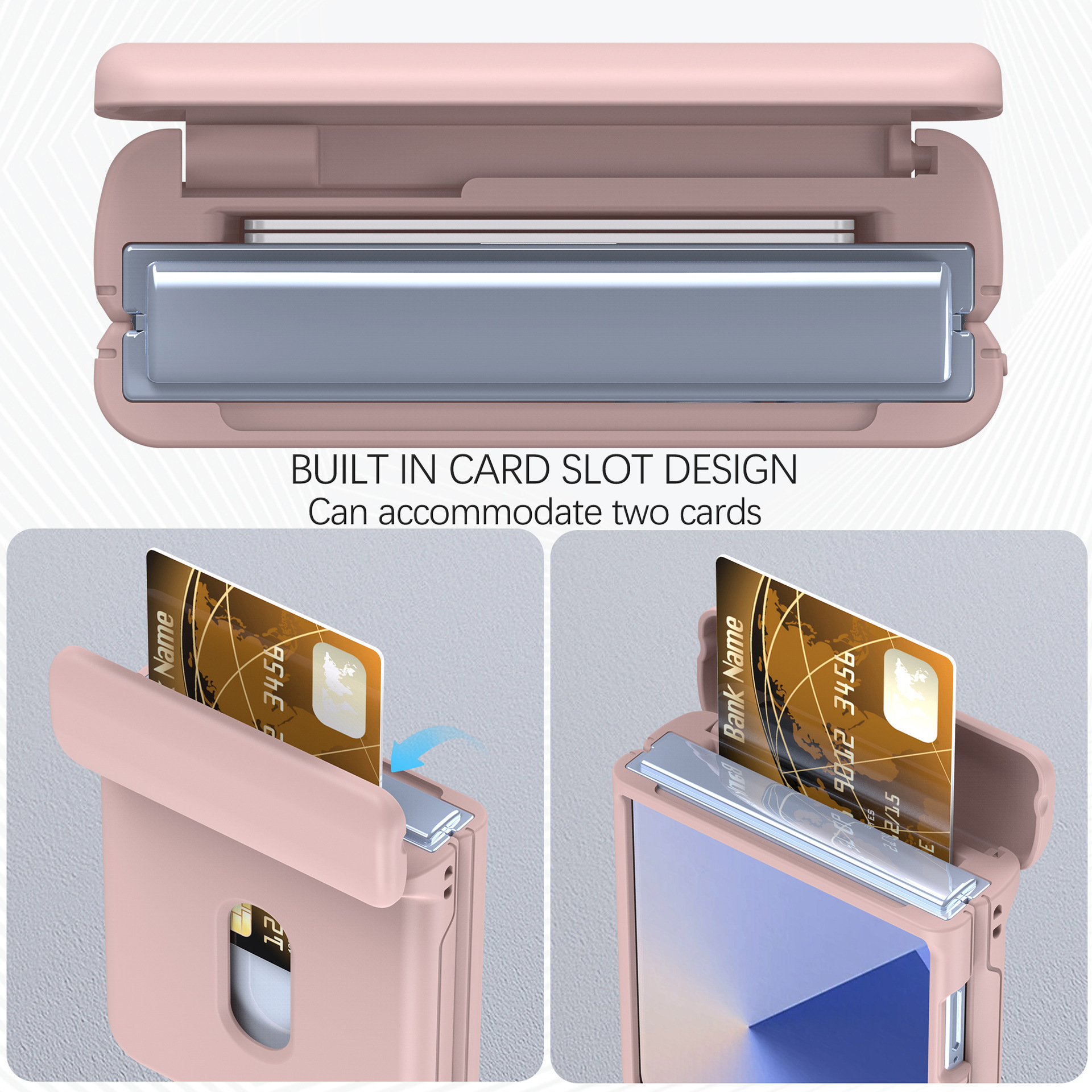 Compatible with Samsung Z Flip 8/7 phone case, SIM card slot, full-coverage spring hinge, Flip 6/5/4 drop-proof protective case.