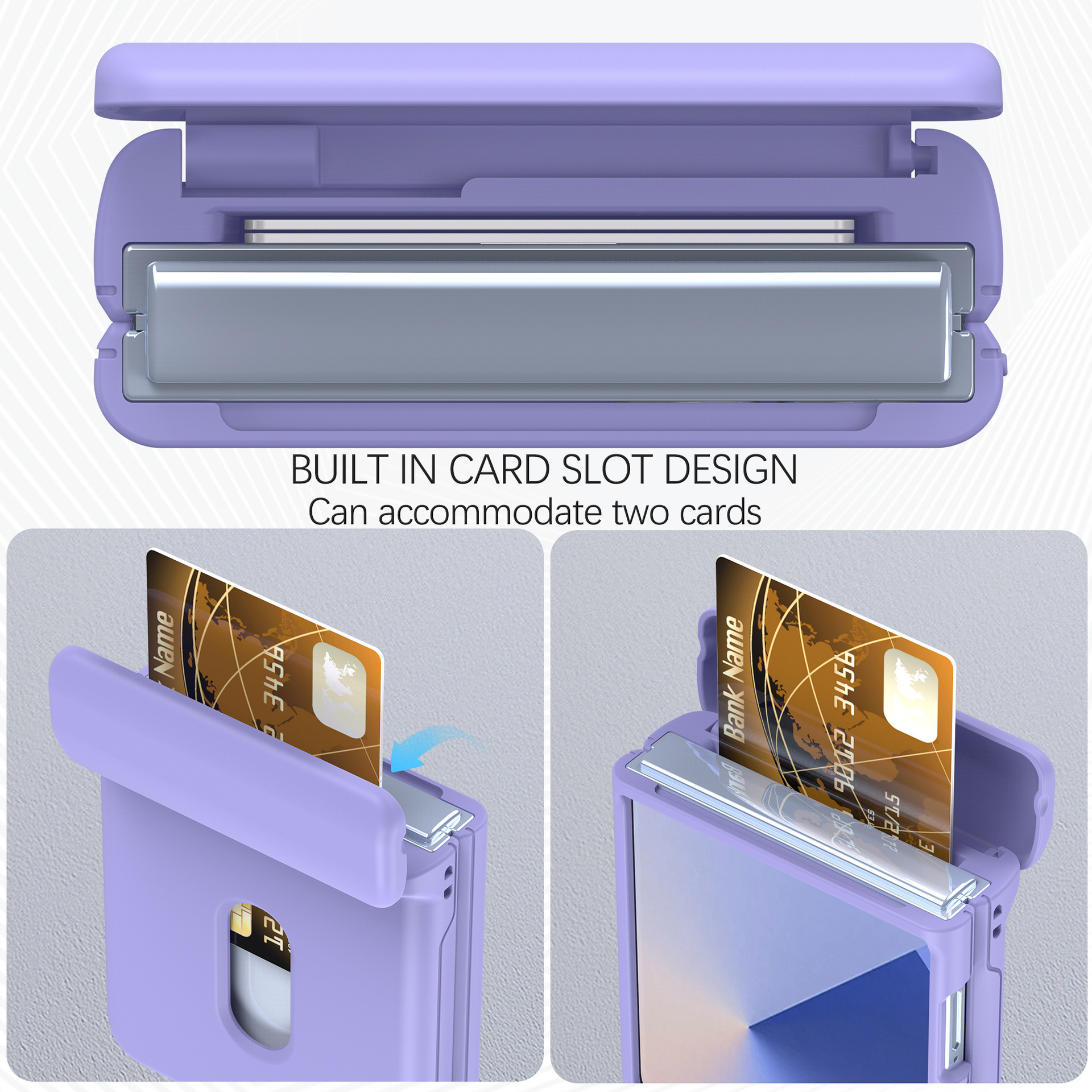 Compatible with Samsung Z Flip 8/7 phone case, SIM card slot, full-coverage spring hinge, Flip 6/5/4 drop-proof protective case.