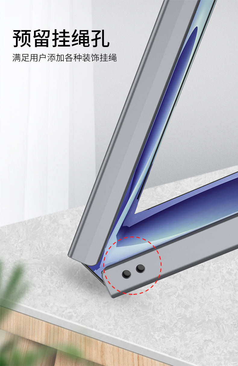 Compatible with Samsung Z Flip 8/7 phone case, magnetic 360° rotating stand, ultra-thin folding screen protector.