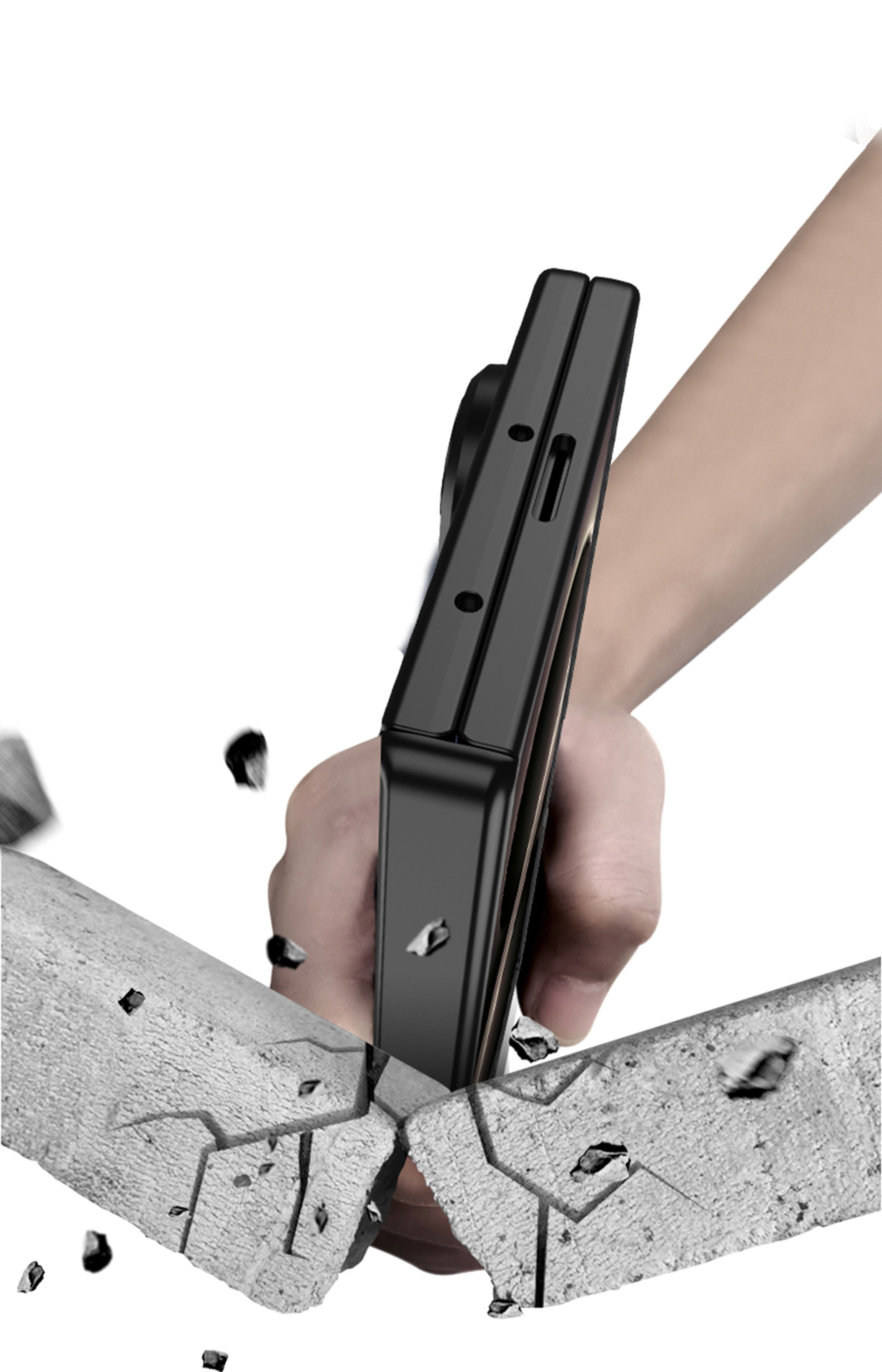 Compatible with Samsung Z Fold8U/7 phone case, featuring built-in magnetic charging and magnetic hinge, full-coverage drop-proof protective case.