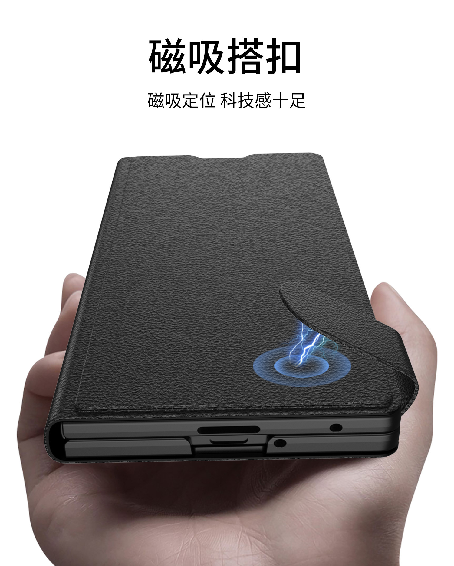Compatible with Samsung Z Fold8U/7 phone case, wallet, card slot, flip cover, leather case, stand, screen protector, full-coverage protective case