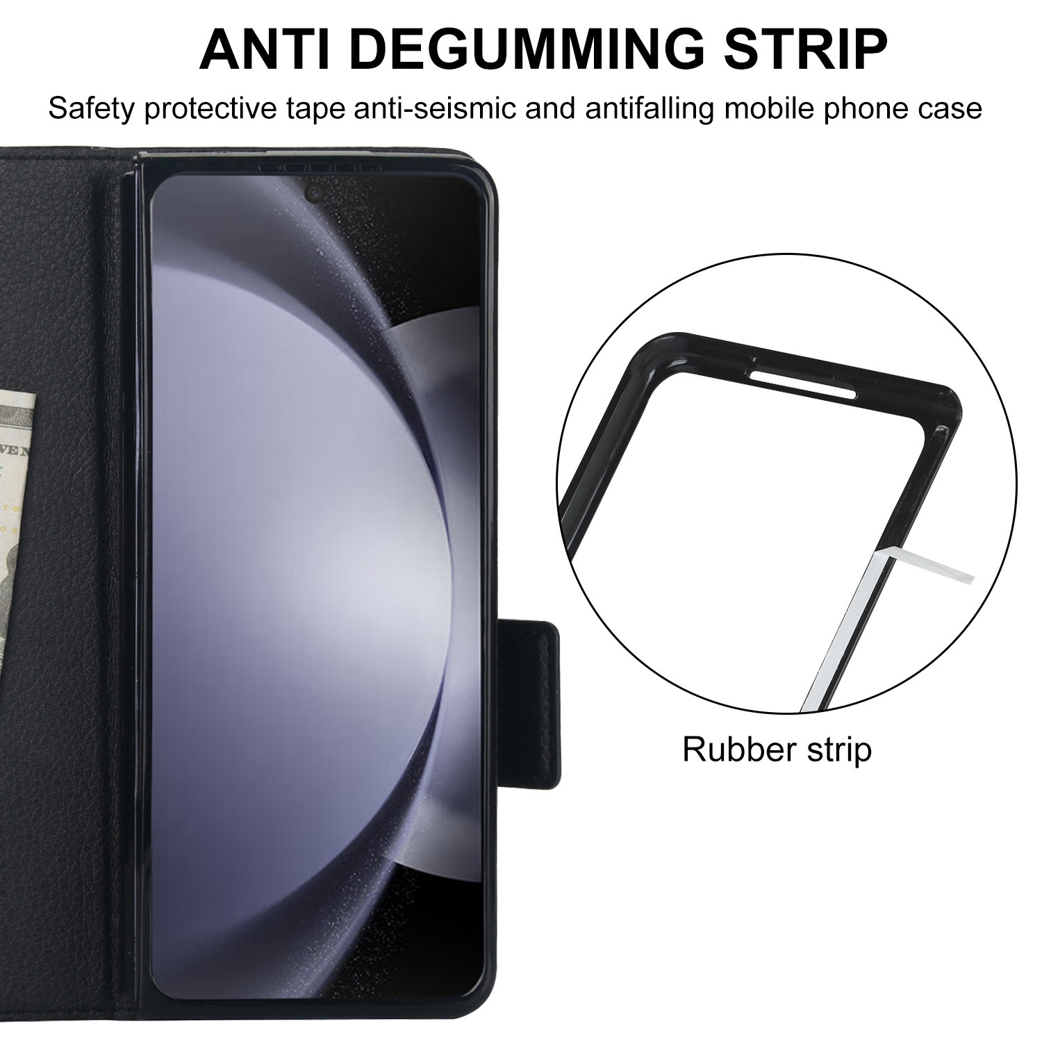Compatible with Samsung Z Fold7/6/5 phone case, 4/3 SIM card slot, pen slot, multi-functional flip cover, folding stand, protective case