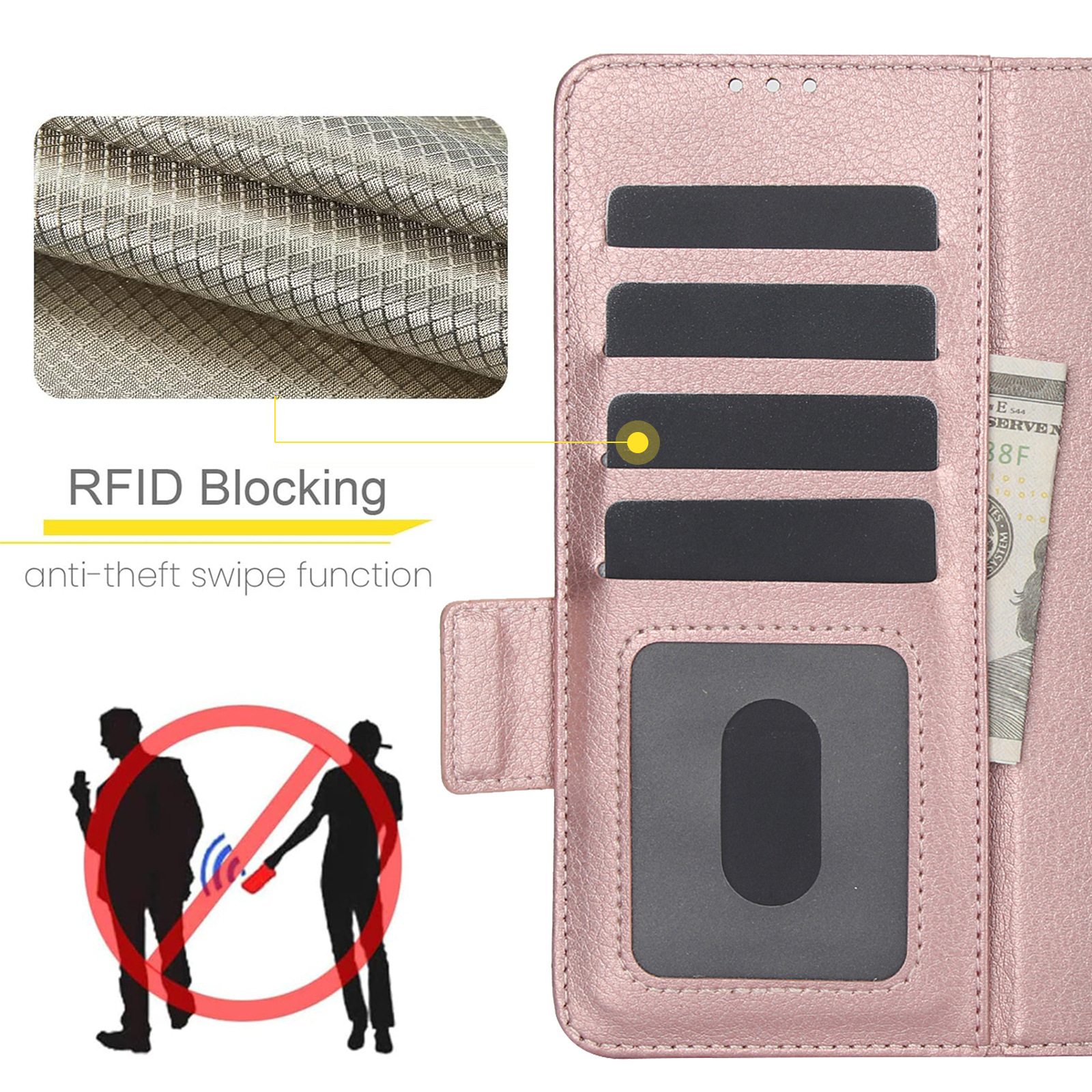 Compatible with Samsung Z Fold7/6/5 phone case, 4/3 SIM card slot, pen slot, multi-functional flip cover, folding stand, protective case