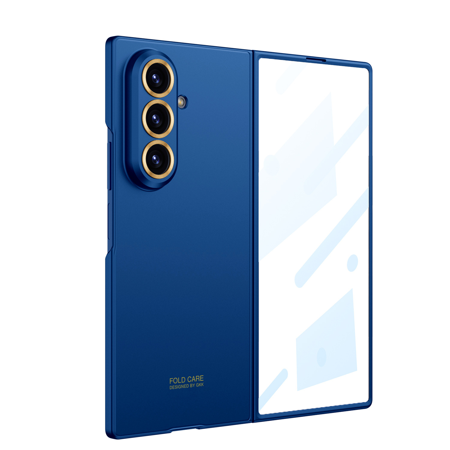 Compatible with Samsung Z Fold8U phone case, Fold7 ultra-thin case and screen protector, foldable screen, drop-proof protective case.
