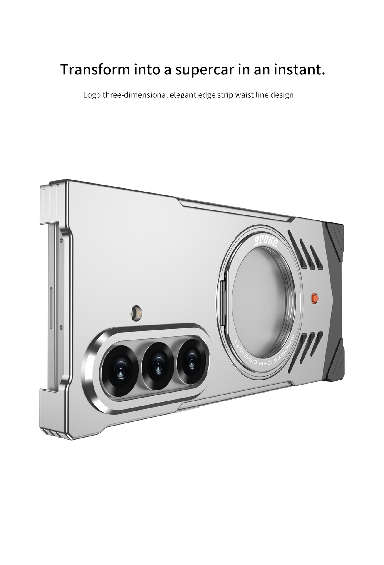 Compatible with Samsung Z Fold7/6 phone case, metal magnetic 360° rotating stand, heat dissipation and drop protection case, cross-border e-commerce.