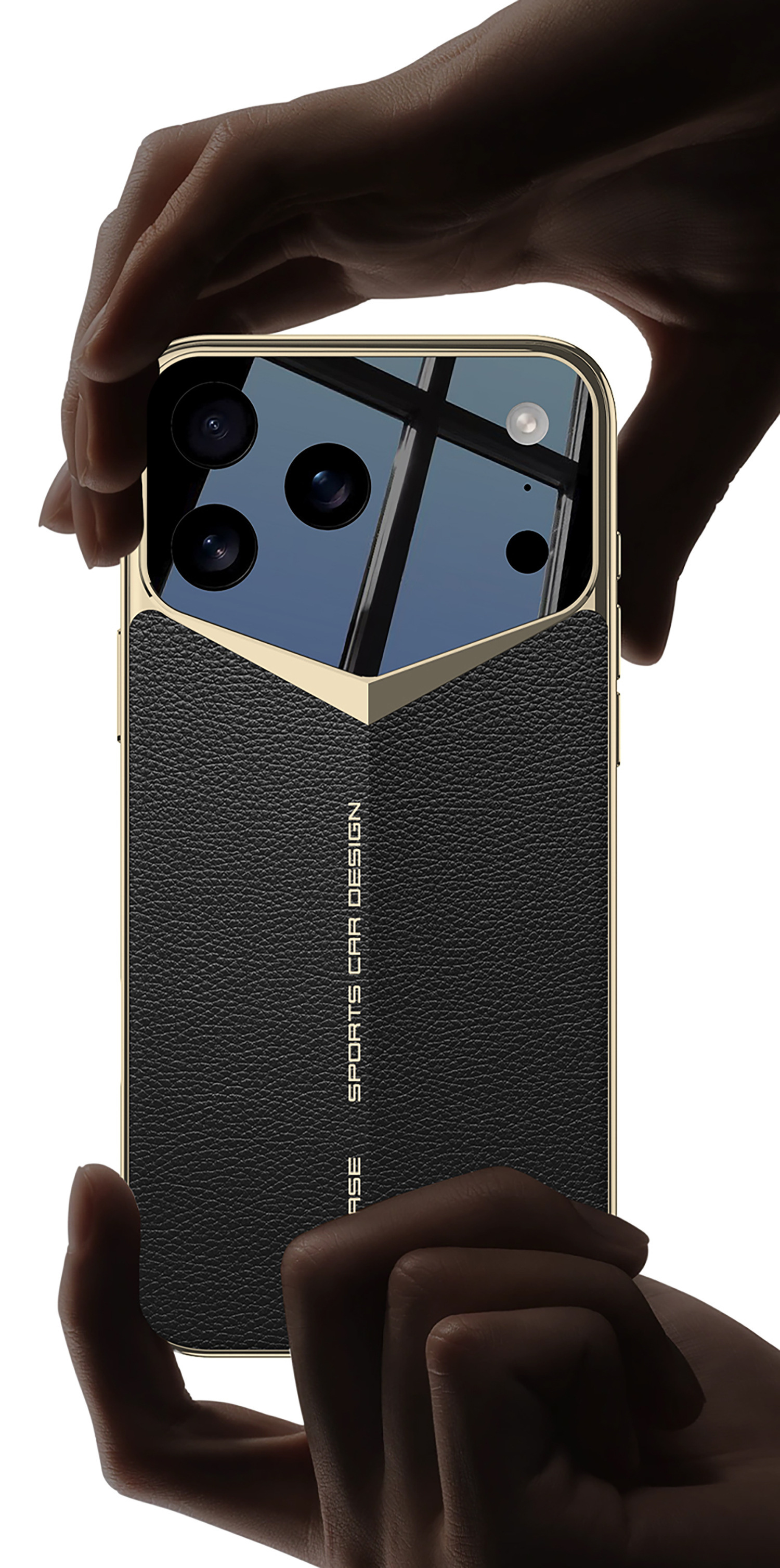 iPhone 17 Pro Max Phone Case, Electroplated Vegan Leather, Ultra-Thin Full Coverage Protective Case