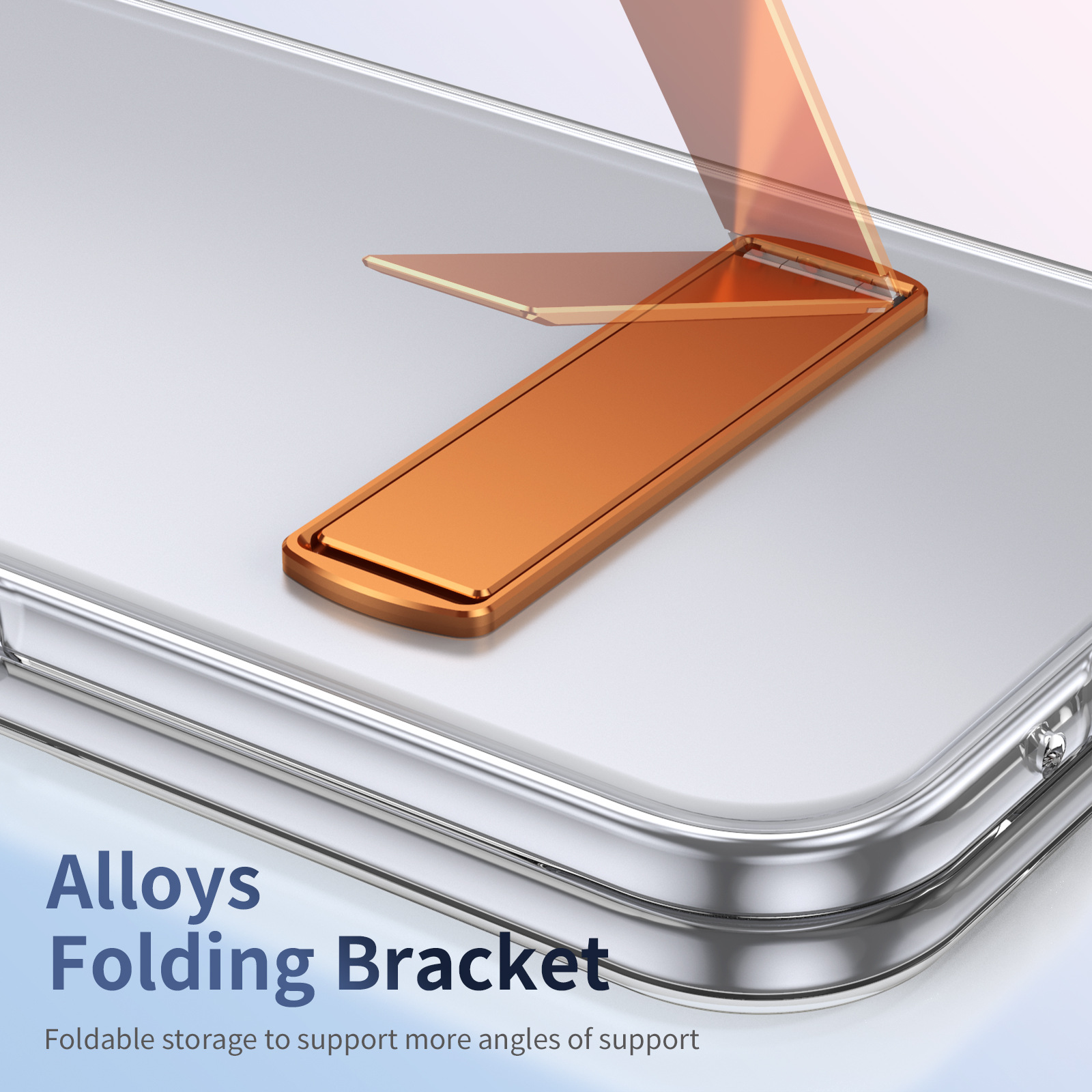 Transparent case, stand, screen protector, and drop protection for Google Pixel 10/9 Pro Fold phones.